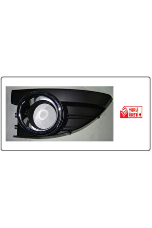 Sis Farı Kapağı Çerçevesi Sol Sisli Renault Fluence 2010-+ Krom Vanpres 01-485g Fl