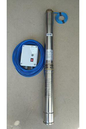 4SDM 16/6 2HP ALARKO MONOFAZE 30 MT KABLOLU VE PANOLU TAKIM DALGIÇ POMPA