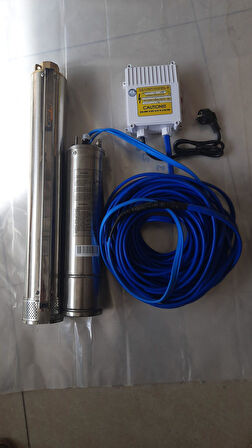 4SDM4/14 1,5HP ALARKO MONOFAZE 35 MT KABLOLU VE PANOLU TAKIM  DALGIC POMPA