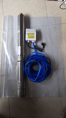 4SDM6/11 1,5HP ALARKO MONOFAZE 50 MT KABLOLU VE PANOLU TAKIM DALGIÇ POMPA
