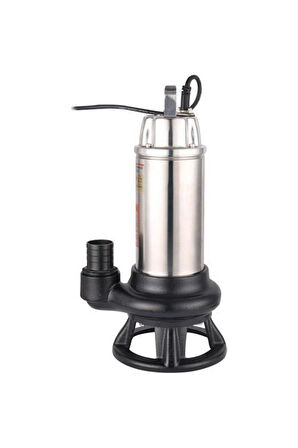 Alarko -carrier Wqcnd 10-11 Paslanmaz Parçalayıcı Bıçaklı Dalgıç Pompa AYCIWQCND1011