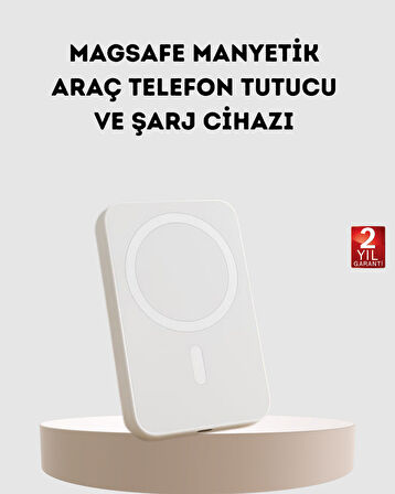 5000mAh Manyetik Powerbank – iPhone Serisi İçin Taşınabilir Kablosuz Şarj Cihazı