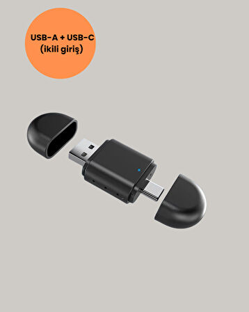 Kablosuz CarPlay Dönüştürücü – Akıllı Tak & Çalıştır Araç Adaptörü