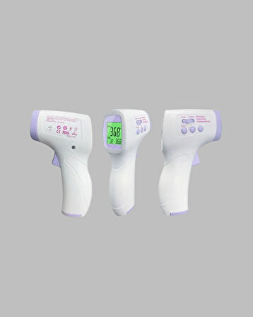 Temassız Termometre Hızlı Ölçüm Güvenli Dijital Ateş Ölçer