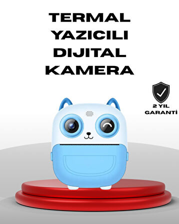 Çocuklar İçin Anında Baskı Dijital Kamera 48MP Full HD