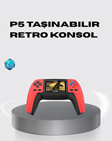 Taşınabilir Retro Oyun Konsolu – 520 Efsane Oyun Tek Cihazda