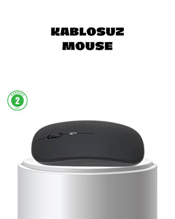 Kablosuz  Mouse –  Gelişmiş Optik Sensör, Profesyonel ve Oyun Kullanımına Uygun