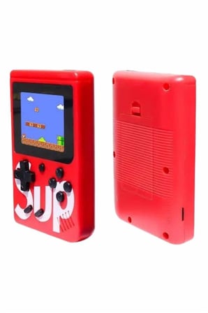 Hediye Nostalji Oyunlu Mini Atari Gamebox 400 Oyunlu El Atarisi