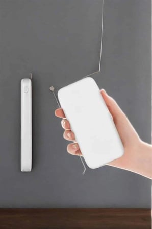 Hediye Kablosuz Şarj Aleti Hızlı Şarj Taşınabilir 5000 Mah