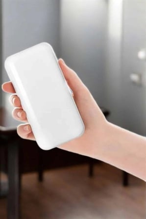 Hediye Kablosuz Şarj Aleti Hızlı Şarj Taşınabilir 5000 Mah