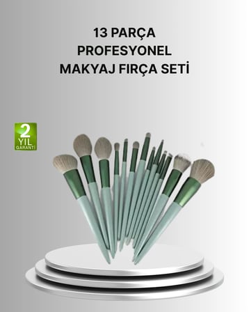 Hediye Cilt Dostu Profesyonel Makyaj Fırça Seti Pudra Ve Fondöten İçin Uygun