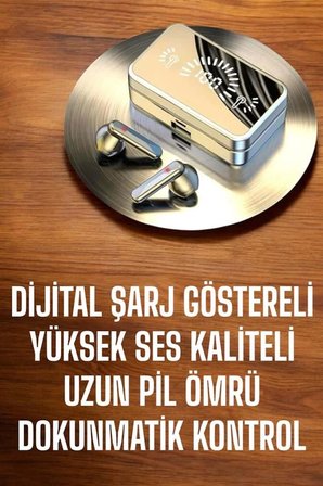 Hediye Bluetooth Bağlantılı Dijital Göstergeli Yüksek Ses Kaliteli Kulaklık