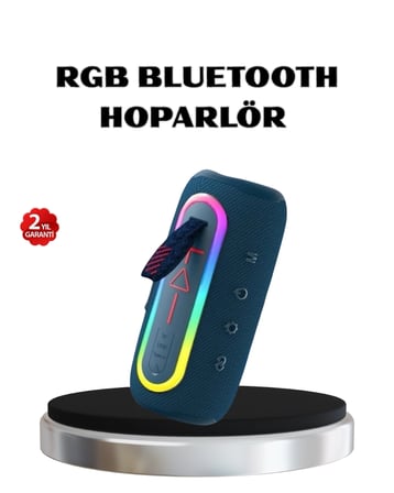 Hediye Mini Mavi Bluetooth Hoparlör Şık Görünüm Ve Taşınabilir Güçlü Ses