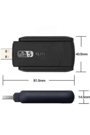 Hediye Wifi Alıcı Dual Band Usb 3.0 Adaptör Kablosuz Windows 7/8/10/11