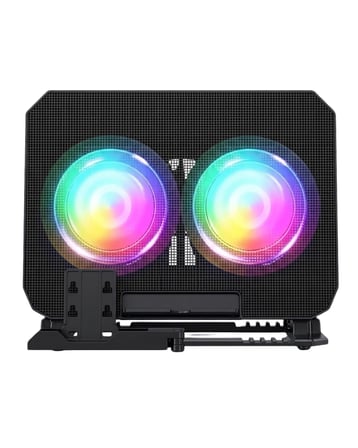 Hediye Rgb Fanlı Laptop Soğutma Standı Usb Girişli Notebook Yükseltici