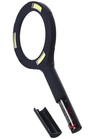 Hediye Nikula-3 Ledli Işıklı El Büyüteci 250 Lümen Beyaz Işık Büyüteç 3x Zoom Tamirci Büyüteç Wt-374