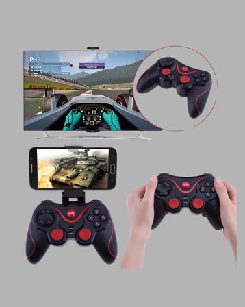 Hediye Kablosuz Bluetooth Oyun Kolu Mobil Tv Pc Uyumlu Ergonomik Tasarım