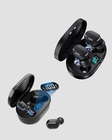 Hediye Kablosuz Bluetooth Kulaklık – Gürültü Önleyici, Suya Dayanıklı, Mikrofonlu, Uzun Pil Ömürlü