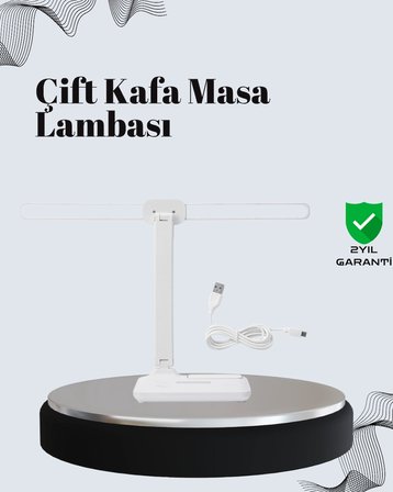 Hediye Ayarlanabilir Açıya Sahip Masa Lambası | Kademeli Işık Seviyesi, Modern Ve Kompakt Tasarım
