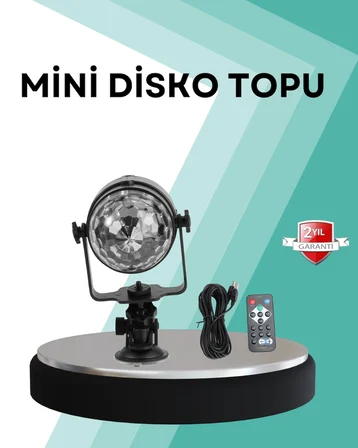 Hediye Uzaktan Kumandalı Rgb Disko Projektör Işığı