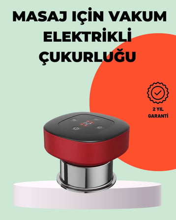 Hediye Taşınabilir Elektrikli Kupa Terapisi Masaj Cihazı Boyun Sırt Bacak