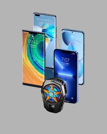 Hediye Cep Telefonu Radyatörü Yarı İletken Hızlı Soğutma Ve Dijital Ekran Kontrollü