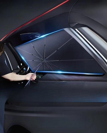 Hediye Skoda Octavia, Renault Talisman, Ford Focus, Seat Leon, Kia Cerato Uyumlu Oto Şemsiye
