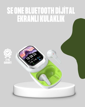 Hediye Kayar Kapak Tasarımlı Dokunmatik Ekranlı Kablosuz Bluetooth Kulaklık