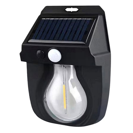 Hediye Fithome Or-118 Hareket Sensörlü Su Geçirmez Solar Bahçe Aydınlatma Duvar Lambası