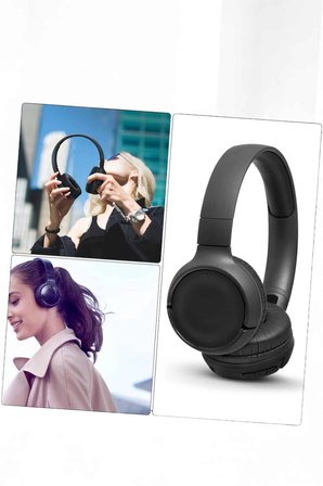 Hediye Kulak Üstü Kablosuz Bluetooth Kulaklık Gürültü Önleyici Ayarlanabilir