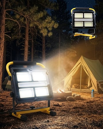 Hediye Solar Ve Usb Şarjlı Güçlü Led Çalışma Lambası Ayarlanabilir Açılı Kamp Feneri