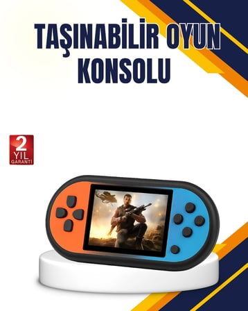 Hediye 520in1 Retro El Konsolu Çocuk Ve Yetişkin Uyumlu Hd Görüntülü