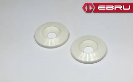 Hediye Plastik Vida Pulu 15mm, Delik: 5 Mm - 1000 Adet