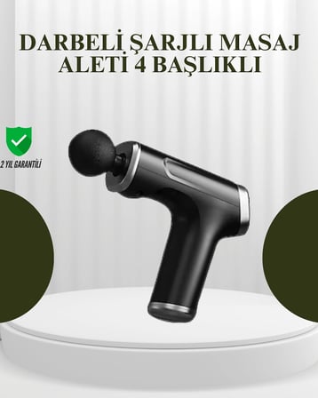 Hediye Sporcu Masaj Tabancası Derin Doku Rahatlatıcı