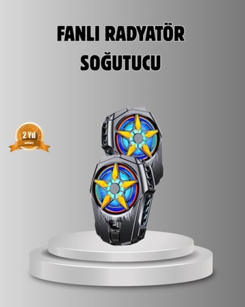 Hediye Taşınabilir Şarjlı Telefon Soğutucu – Sessiz Fan Motoru İle Yüksek Performans Koruma