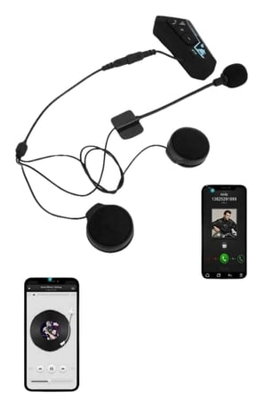 Hediye Intercom Bluetooth Kask Kulaklık Motosiklet Kulaklık 5.0 Bluetooth