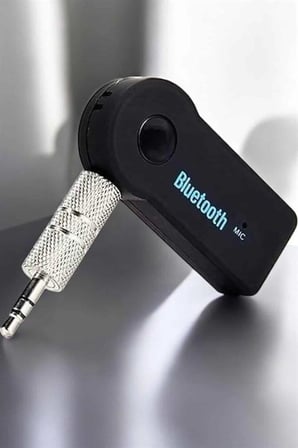 Hediye Tüm Araçlara Uyumlu Aux Car Bluetooth Kablosuz Araç Bağlantı Kiti