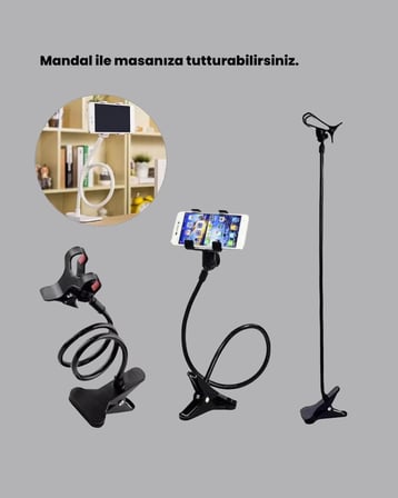 Hediye Masa Ve Araç İçi Kullanıma Uygun Akrobat Telefon Tutucu