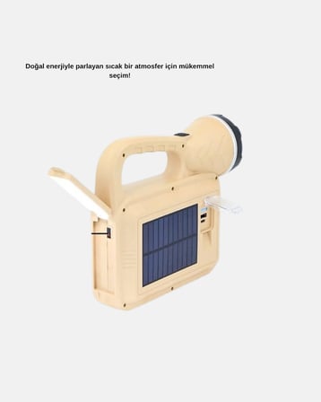 Hediye Alev Efektli Solar Lamba Cob Işıklı Taşınabilir Bahçe Kamp Aydınlatma