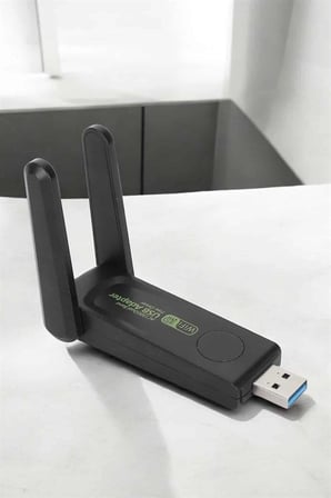Hediye Dual Band Wifi Alıcı Adaptör Usb 3.0 Destekli