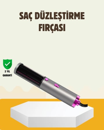 Hediye Ergonomik Tasarımlı Hafif Ve Taşınabilir Sıcak Hava Fırçası