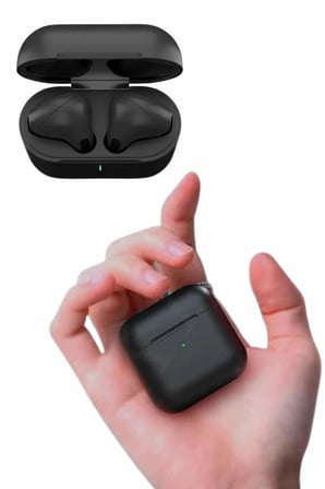 Hediye En Çok Tercih Edilen Bluetooth Kulaklık Mikrofonlu Silikonsuz Dokunmatik Kontrol