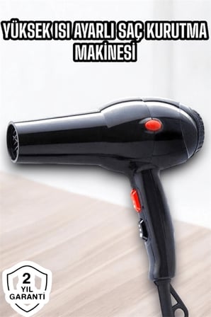 Hediye 2200 Watt Profesyonel Saç Kurutma Makinesi Güçlü Ve Dayanıklı Tasarım