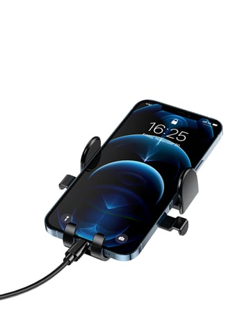 Hediye 360° Döner Araç Telefon Tutucu Otomatik Kilit Mekanizmalı Stand