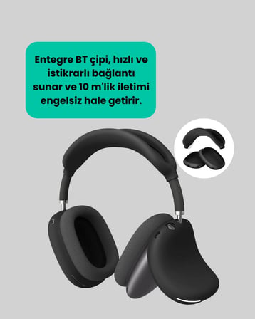 Hediye 400 Mah Bataryalı Kablosuz Kulaklık | Bt 5.0, Müzik & Görüşme
