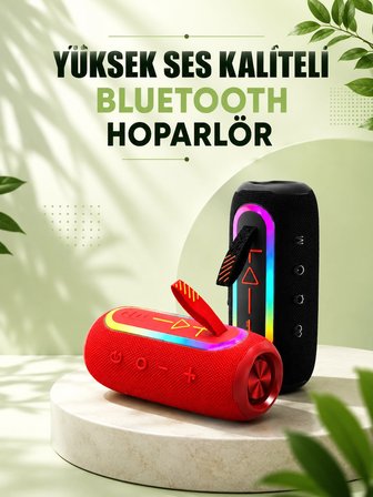 Hediye Kablosuz Bluetooth Hoparlör Uzun Pil Ömrü Taşınabilir