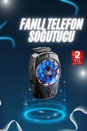 Hediye Telefonu Soğutma Fanı Radyatör Mobil Cihazlara Uyumlu Soğutucu