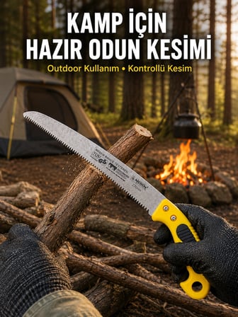 Hediye El Tipi Bahçe Bıçkısı Dayanıklı Çelik Kesim Testeresi