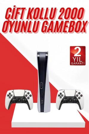 Hediye Yeni Nesil 4k Hd 2.4g Kablosuz Kol 3000 Oyunlu Game Station Retro Atari Game Box