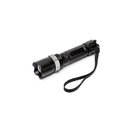 Hediye Km-110 Profesyonel Şarjlı El Feneri Ledli+flashlight+zoom Özellikli  Atlı 6 Parça Full Set